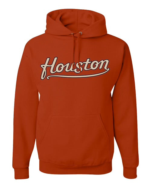 Burned Orange Houston Hoodie