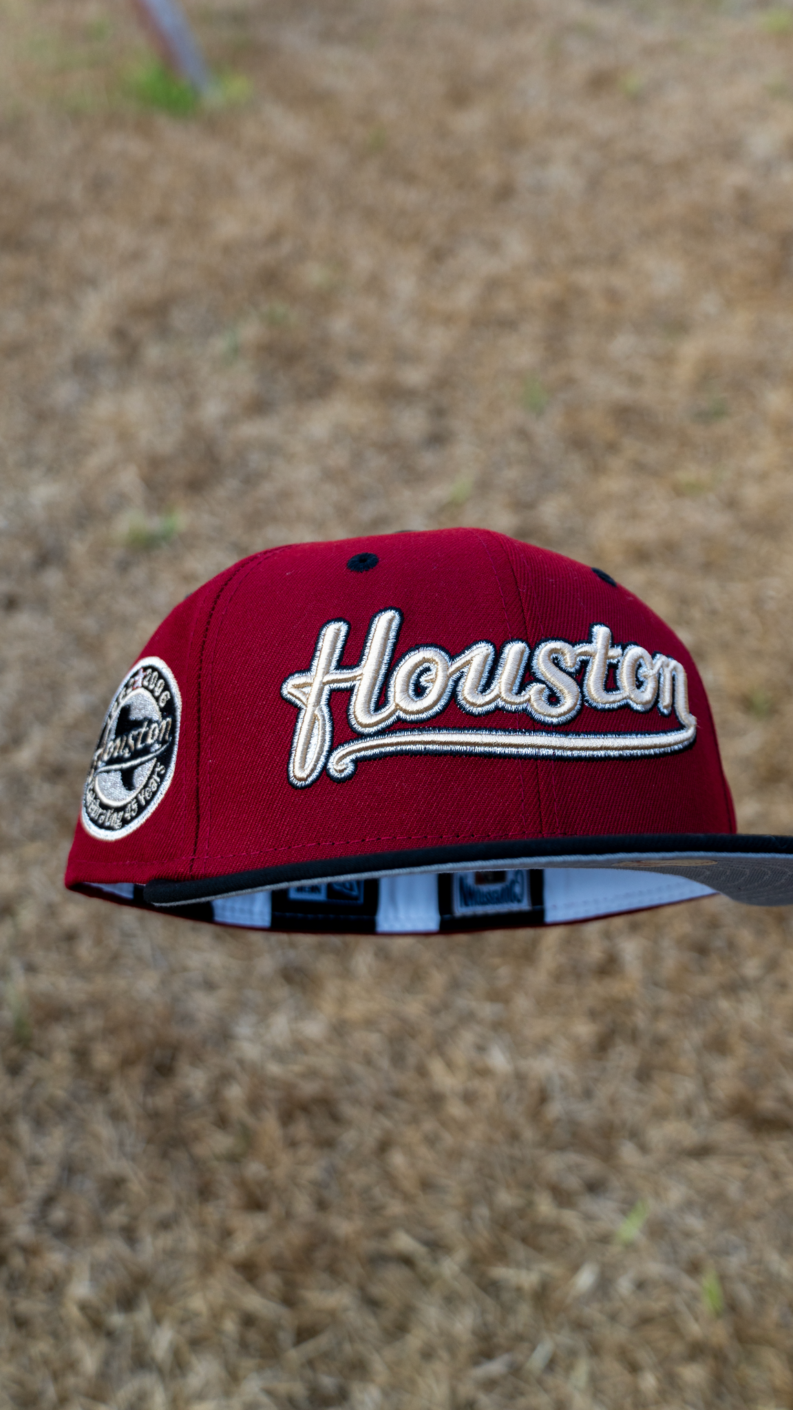 Houston Astros 45 years Brick / black hat