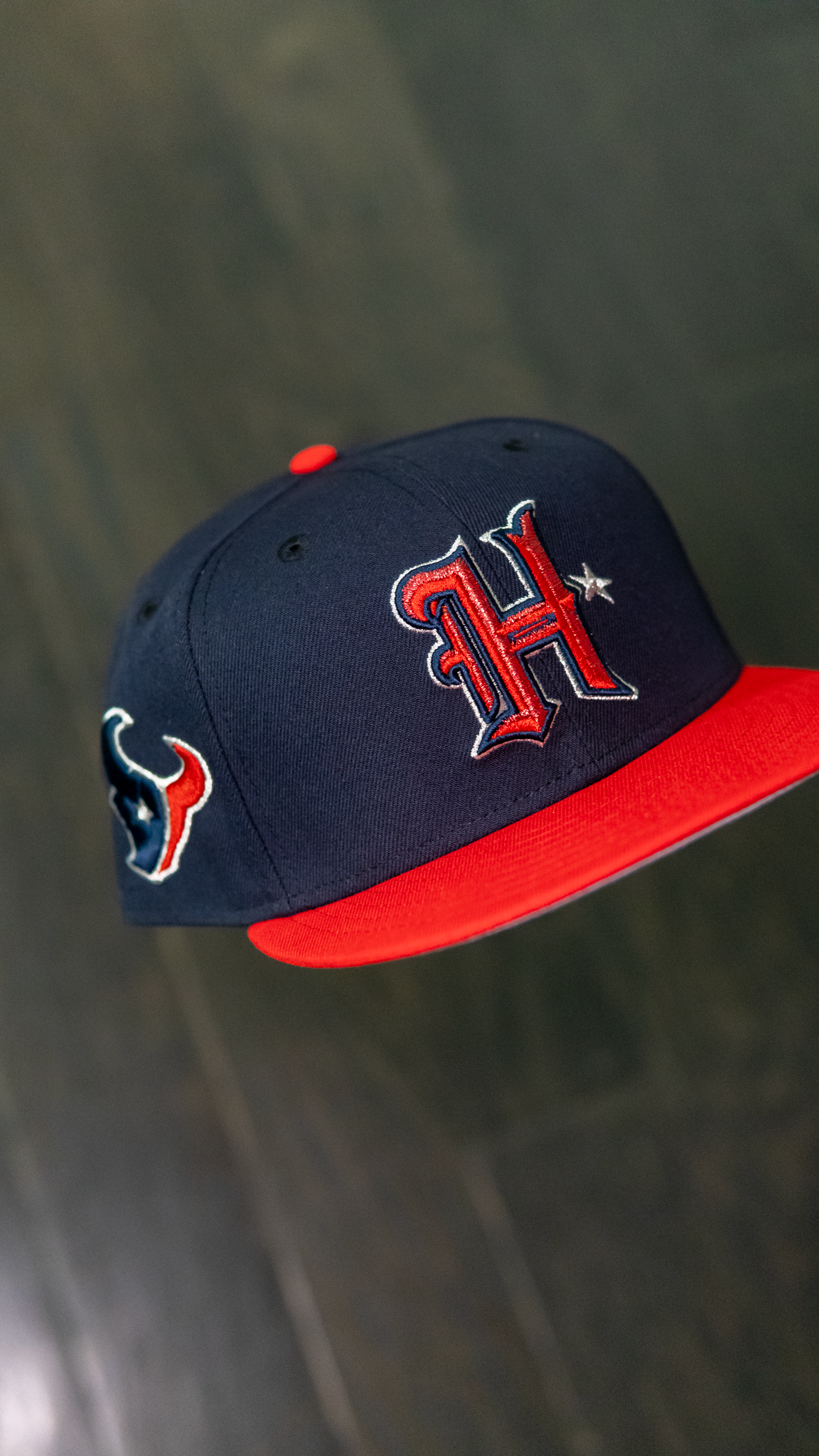 Texans navy/red H