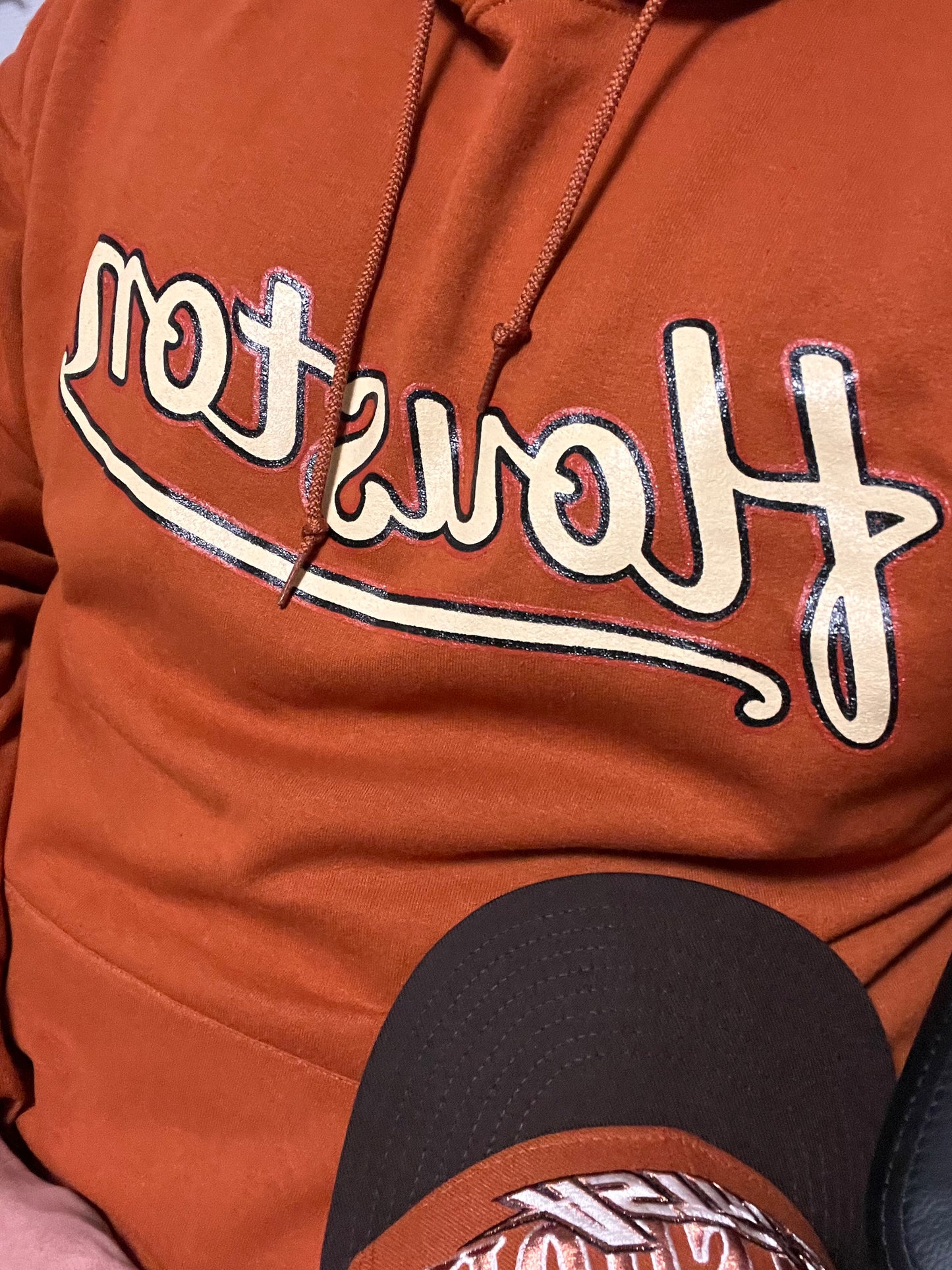 Burned Orange Houston Hoodie