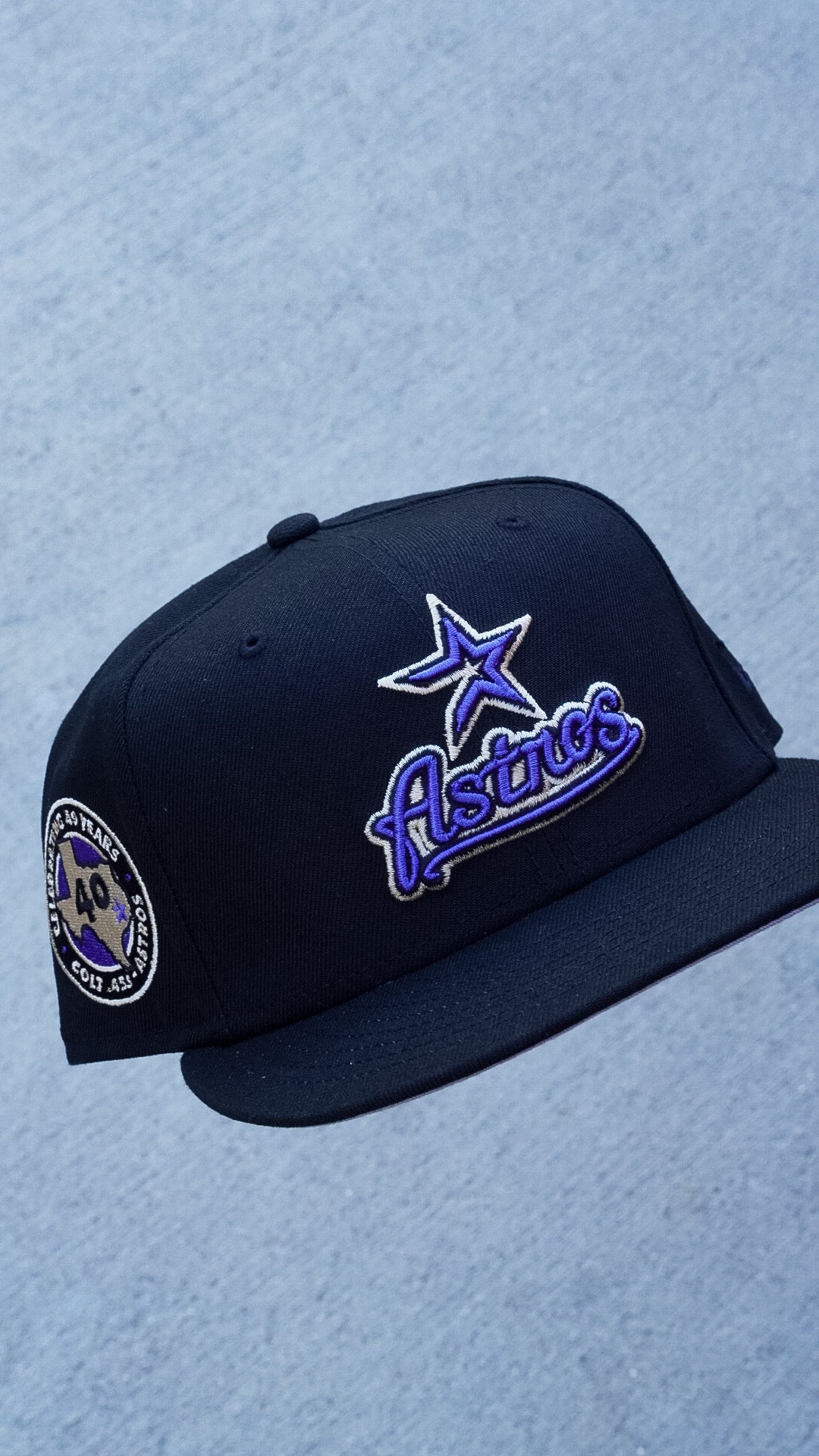 Astros Black/Purple 40th anniversary
