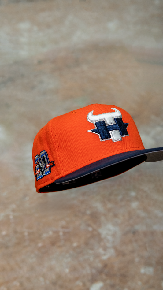 Texans X Astros orange/navy