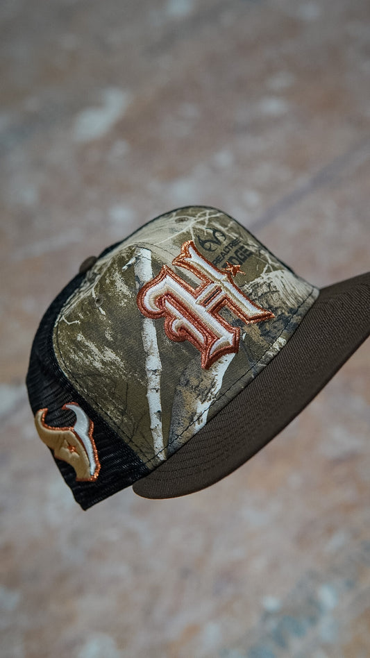 Texans Camo Mesh Trucker