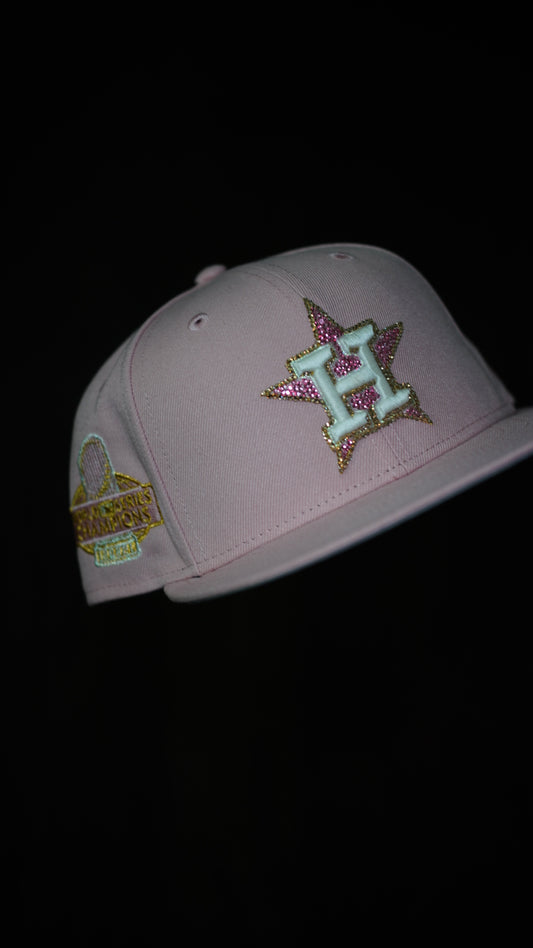 Blinged out pink Star!
