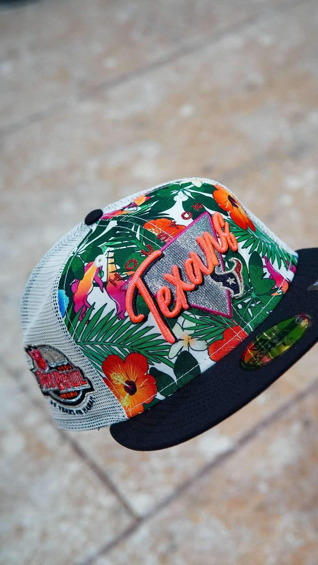 Texans Floral Trucker