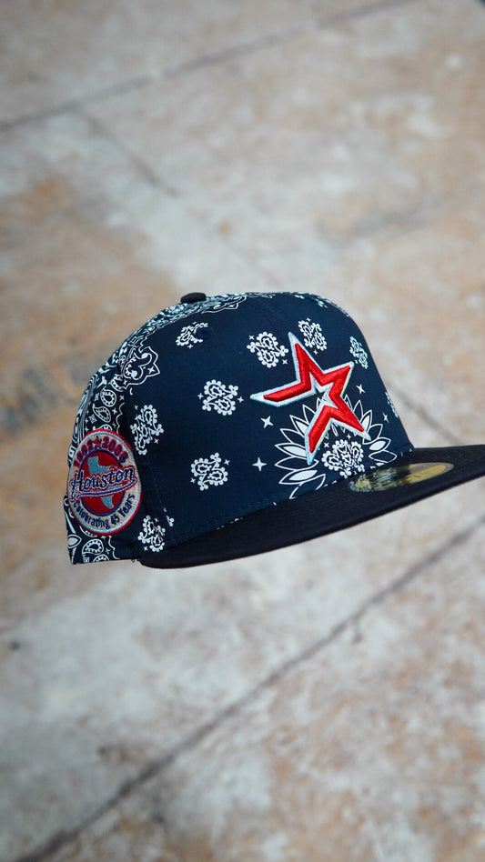 Houston Astros Navy Paisley