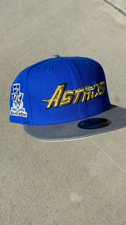 Royal blue/ Gray Brim