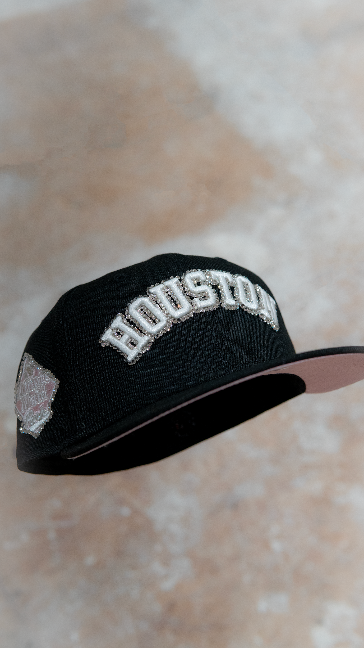 Jeweled Blk Houston pinky